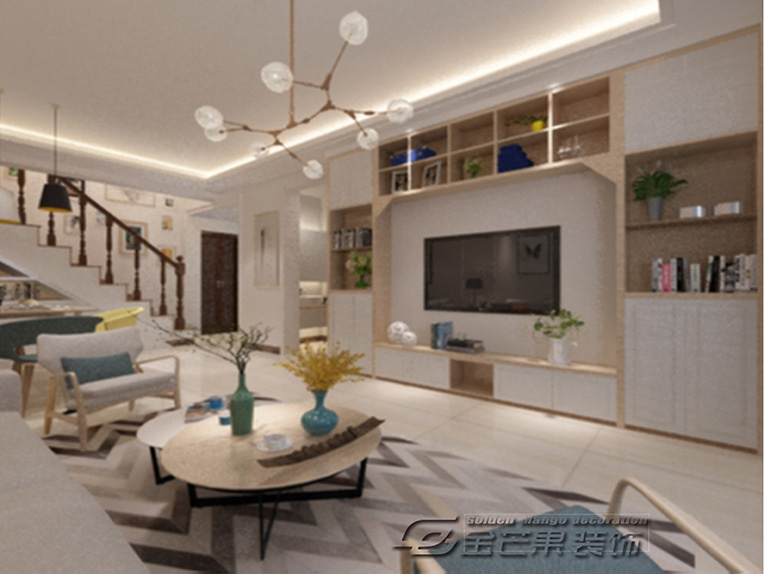 房容吉-中航城-北歐風格-97㎡